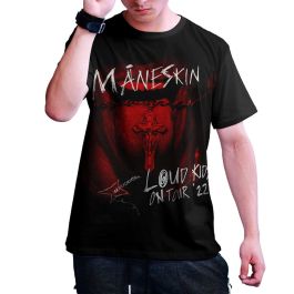 maneskin tシャツ MANESKIN マネスキン Tシャツ バンドTシャツ ブラック TEATRO D'IRA D