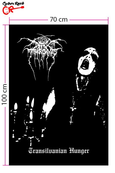 CyberRock - Bandeira Darkthrone Transilvanian Hunger