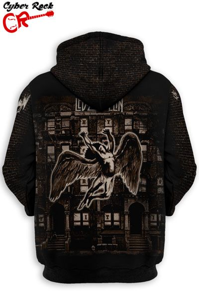 led zeppelin moletom com capuz