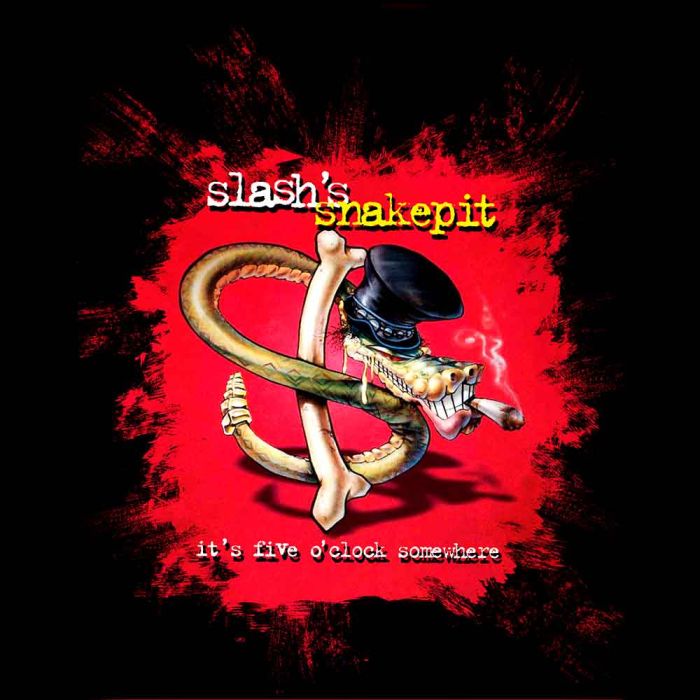 CyberRock - Comprar Camiseta Slash's Snakepit its five oclock