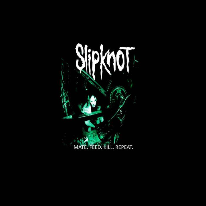 CyberRock - Comprar Camiseta Slipknot Mate. Feed. Kill. Repeat