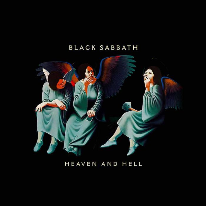 camiseta black sabbath heaven and hell