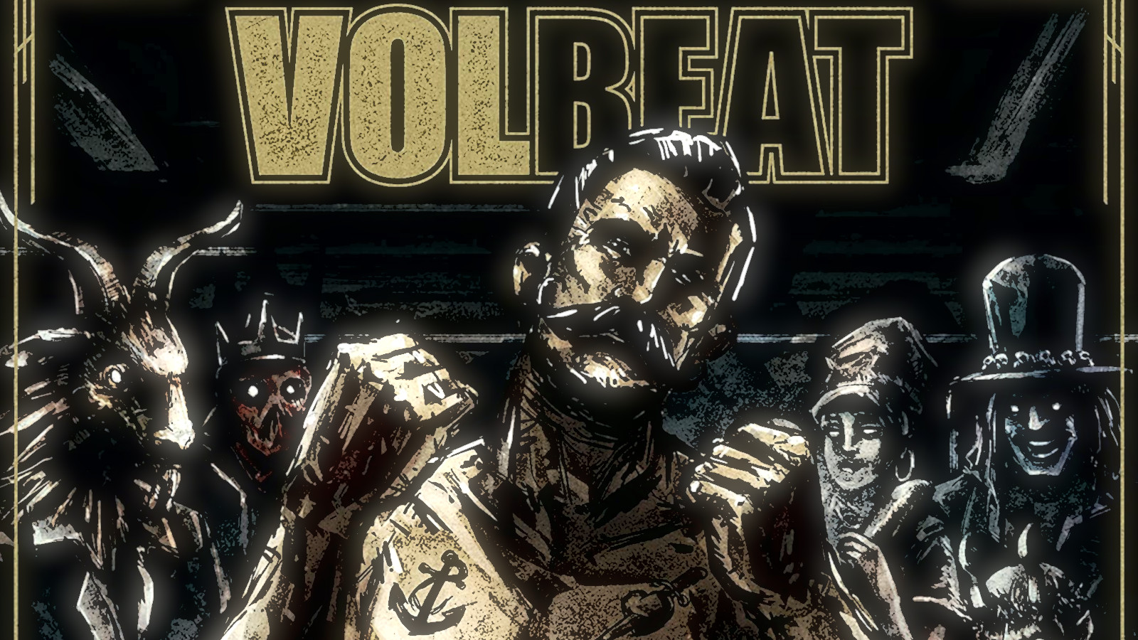 volbeat moletom com capuz